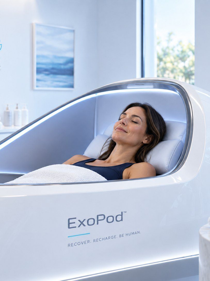 An ExoPod wellness session