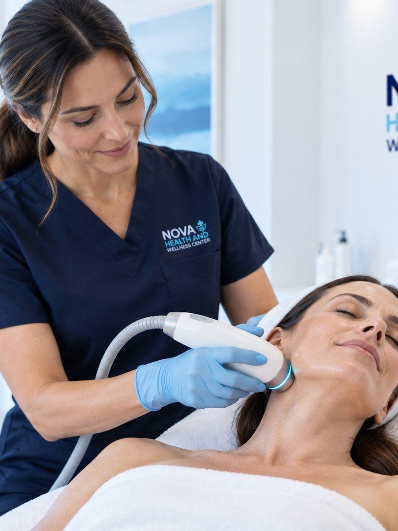 A skin tightening treatment
