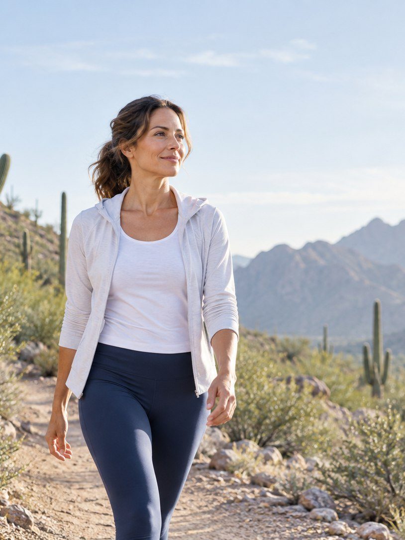 Walking in the Scottsdale desert, the community Nova serves