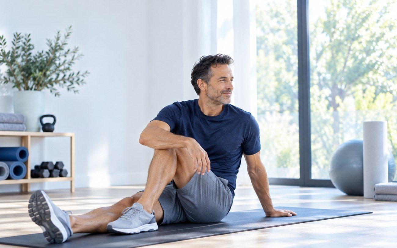 Stretching at home